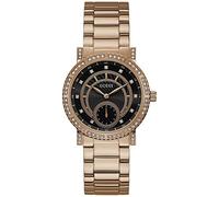 Guess DamenArmbanduhr Analog Quarz Edelstahl W1006L2