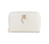 Guess Damengeldbörse Patsie Medium mit Reißverschluss Off-White