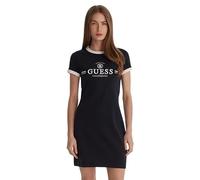 GUESS Activewear Slim Fit Minikleid mit Logo-Stitching Modell 'Mila' in Marine, Größe L