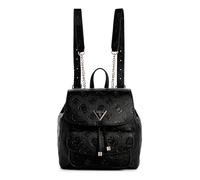 GUESS Damenrucksack Cresidia Small Flap Backpack black