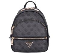 GUESS Damen Manhattan Rucksack, Kohle-Logo