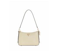Guess Schultertasche Daryna – Top‑Zip mit Reißverschluss – Bone