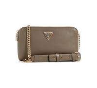 GUESS Daryna Status Crossbody für Damen, Dunkles Taupe, One Size, Daryna Status Crossbody