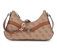 GUESS Dea Crossbody Top Zip Latte Logo