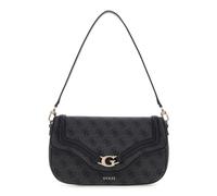 GUESS Dea Flap Shoulder Bag Coal Logo