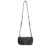 Guess Dea Flap - Umhängetasche (coal logo)