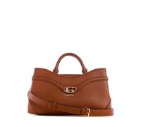 GUESS Damen DEA Girlfriend Satchel Ranzen, Cognac