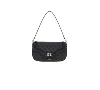 Guess Schultertasche Dea Flap Lederimitat 29 cm Anthrazit (Coal Logo)