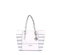 GUESS Delaney Einkaufstasche, Größe 29 cm, Mehrfarbig (Whitemulti), Einheitsgröße