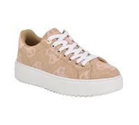 GUESS Damen Denesa Sneaker, Beige/Cameo 681, 38.5 EU