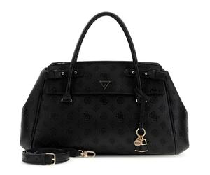 GUESS Diana 3 Compartment Satchel Black Logo