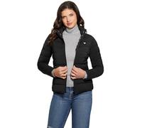 Guess Daunenjacke Diann V4YL04 WF3X0 Jeans Schwarz Damen Größe L