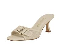 Guess Damensandalen Dista mit Absatz Elfenbein 150 Größe 37,5 EU