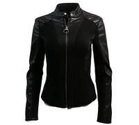 Guess Dmen Jacke Ledreoptik Clotilde W1RL09WDO60 Schwarz Gr. M