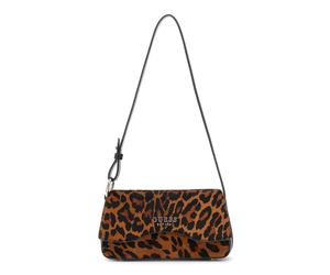 GUESS Domitilla Flap Shoulder Bag Leopard