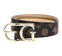 GUESS Dorys Belt W80 Mocha Logo