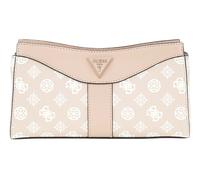 GUESS Dorys Top Zip Crossbody Bag Sand Logo