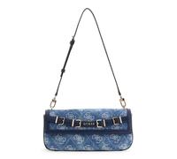 GUESS Dovie Flap Shoulder Bag Denim Logo