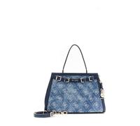 Guess Handtasche Dovie 31,5 cm Denim-Logo Blau Damen