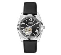 GUESS Dress GW0985G1 Herren-Armbanduhr, 42 mm, schwarzes Zifferblatt, Analoguhr