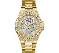 Guess Dynasty GW0516G2 Herren-Armbanduhr, analog, Quarz, Armband aus Edelstahl, vergoldet