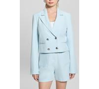 GUESS Eco Andree Crop Blazer Sky High Größe: L | Leichte Jacken Outlet | Damen