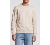 GUESS Eco Beau Cn Sweatshirt Resort Sand Größe: S | Pullover Outlet | Herren | Braun
