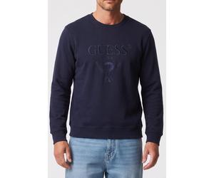 GUESS Eco Beau Cn Sweatshirt Smart Blue Größe: L | Pullover Outlet | Herren | Blau