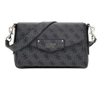 Guess Brenton Flap Shoulder Bag coal logo