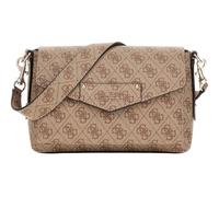 Guess Umhängetasche Brenton Flap Shoulder Bag latte logo