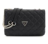 GUESS Eco Carly Convertible Xbody Flap Bag Black
