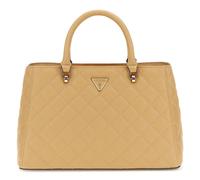 GUESS Eco Carly Girlfriend Satchel Beige