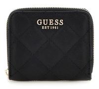 GUESS Eco Carly SLG Small Zip Around Wallet Black