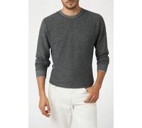 GUESS Eco Earle Ls Stitched Cn Jblk Marble Heather Größe: XXL | Pullover Outlet | Herren