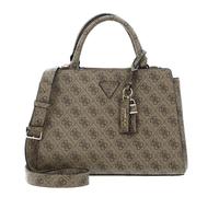 GUESS Eco Elements Girlfriend Satchel Latte Logo
