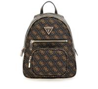 GUESS Eco Elements Small Backpack Brown Logo