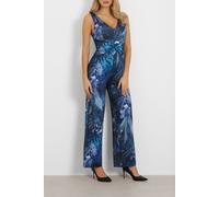 GUESS Eco Emily Overall Etched Tropical Prin Größe: L | Jumpsuits Outlet | Damen