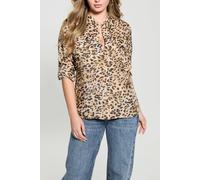 GUESS Eco Enora Equipment Shir Cheetah Skin Print Größe: XS | Business hemden Outlet | Damen