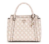 GUESS Eco Erica 2 Compartment Satchel Sand Logo
