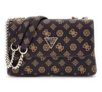 GUESS Eco Erica Convertible Crossbody Flap Mocha Logo