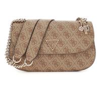 GUESS Eco Erica Convertible Xbody Flap Bag Latte Logo