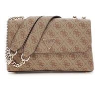 GUESS Eco Erica Convertible Xbody Flap Bag Latte Logo