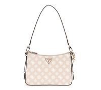 GUESS Eco Erica Top Zip Shoulder Bag Sand Logo