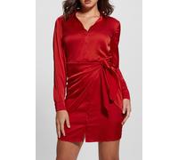 GUESS Eco Es Ls Alya Dress Bonfire Red Größe: S | Blusenkleider Outlet | Damen | Rot