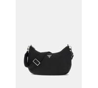 Guess Umhängetasche Eco Gemma Hobo – verstellbarer Gurt, Innenfächer – Schwarz – Größe UNI