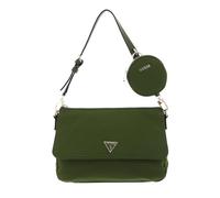 GUESS Eco Gemma Top Zip Shoulder Bag Olive