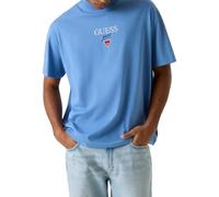 Guess Eco Gj SS Os Baker Logo Tee für Herren, Blau (Blue Note), Größe L