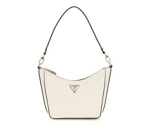 GUESS Eco Gloriana Top Zip Shoulder Bag Stone