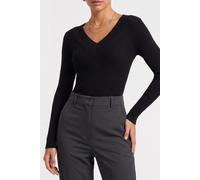GUESS Eco Katelyn Vn Ls Swtr Jet Black A996 Größe: XL | Longsleeves Outlet | Damen | Schwarz