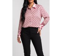 GUESS Eco Ls Alexandra Shirt G Pattern Small Sang Größe: XL | Longsleeves Outlet | Damen